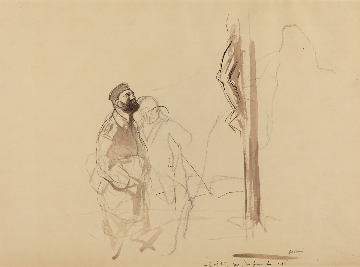Cest la que jai fini le cure c 1914 1919