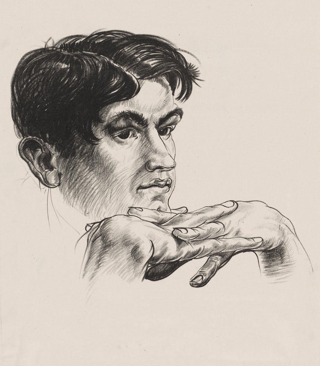 Mans Head 1926