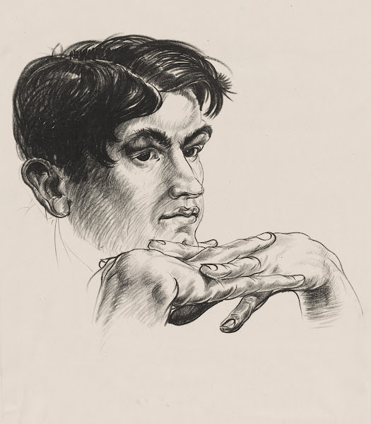 Mans Head 1926