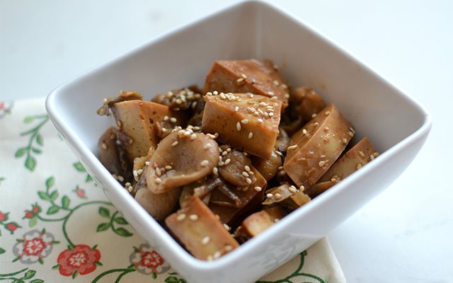 Chả Chay Kho Nấm