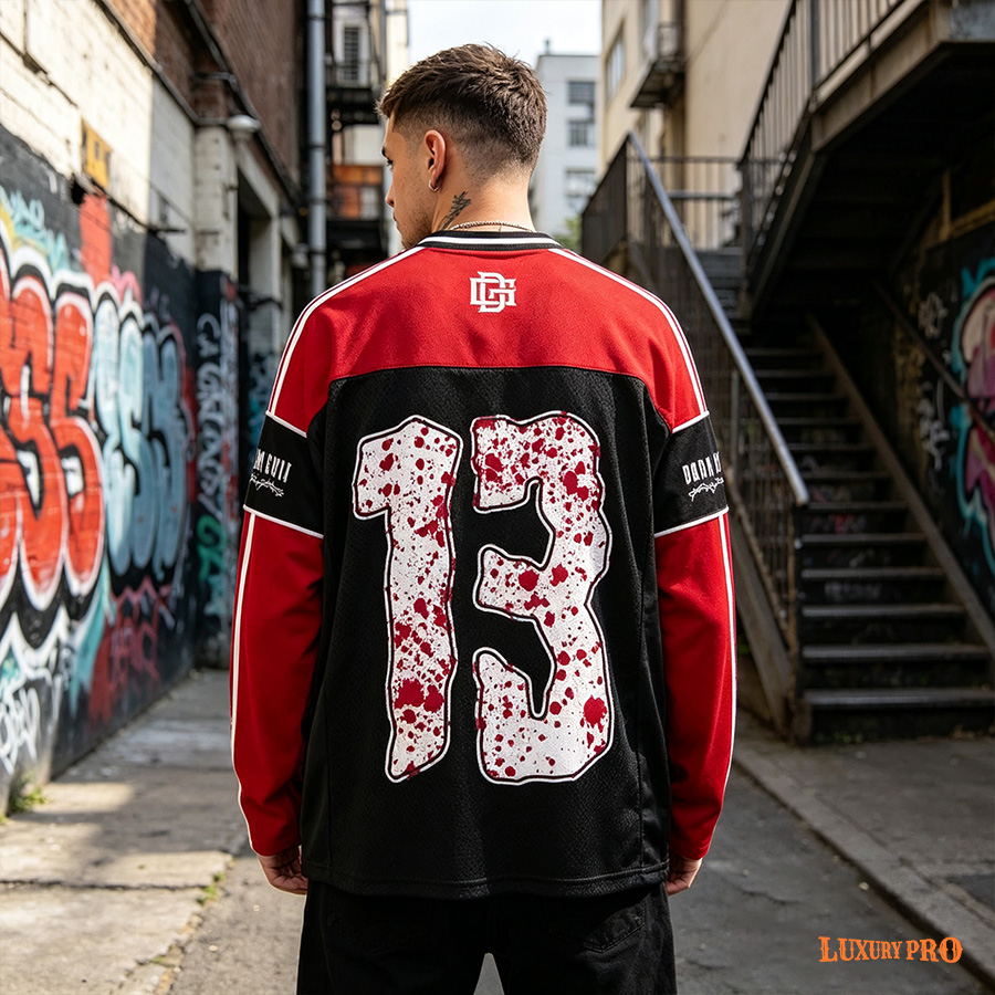 AOP FDM Color Block Long Sleeve
