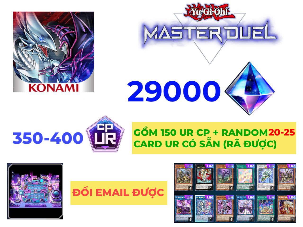 Yugioh Master Duel Reroll 25k