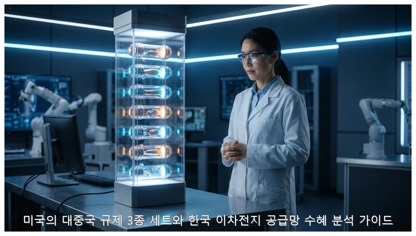 미국의 대중국 규제 3종 세트와 한국 이차전지 공급망 수혜 분석 가이드 핵심 안내 및 분석 인포그래픽 (6)