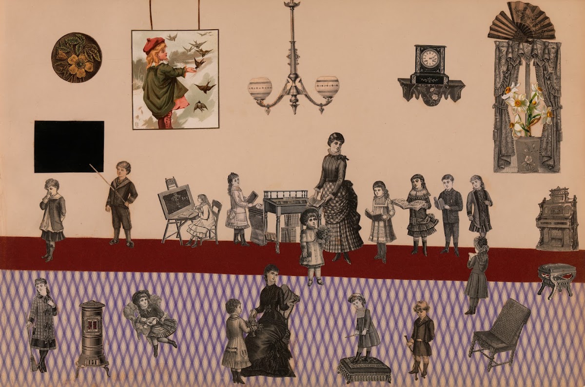 Victorian Collage 1880 1890