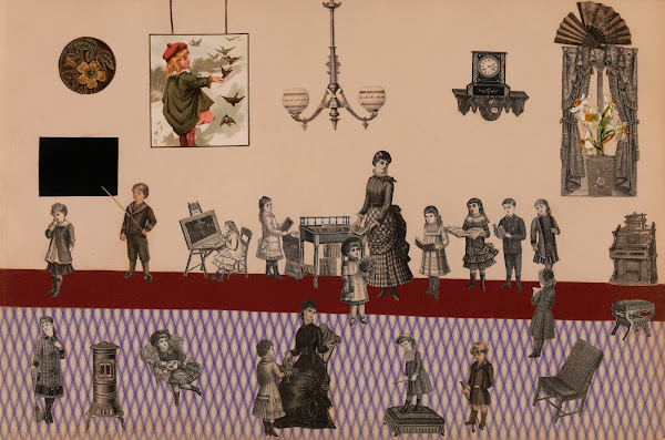 Victorian Collage 1880 1890