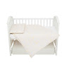Bedding set for a baby crib 5 el Twins Via (poplin) Bears beige