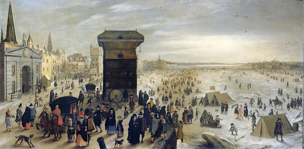 The Kranenhoofd on the Scheldt Antwerp Winter Pastime on the Scheldt in Antwerp