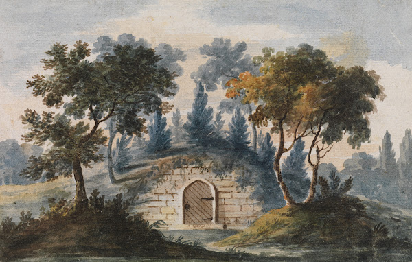 General Washingtons Tomb at Mount Vernon 1811ca1813
