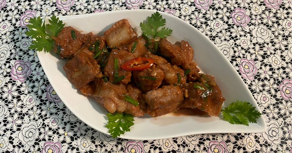 SP.0473 - Sườn Non Ram Chao Đỏ