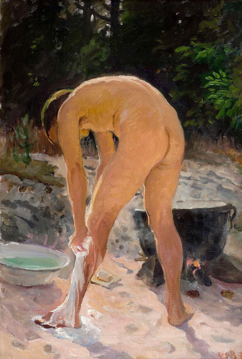 Morning Wash 1917