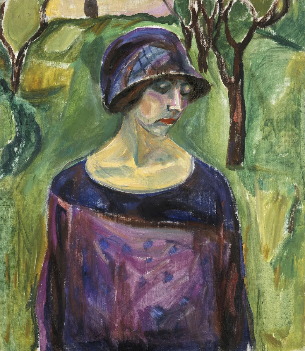 Birgit Prestøe in the Garden 192430