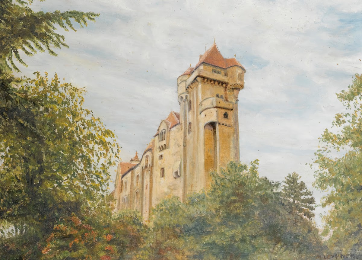 The LiechtensteinCastle In Maria Enzersdorf