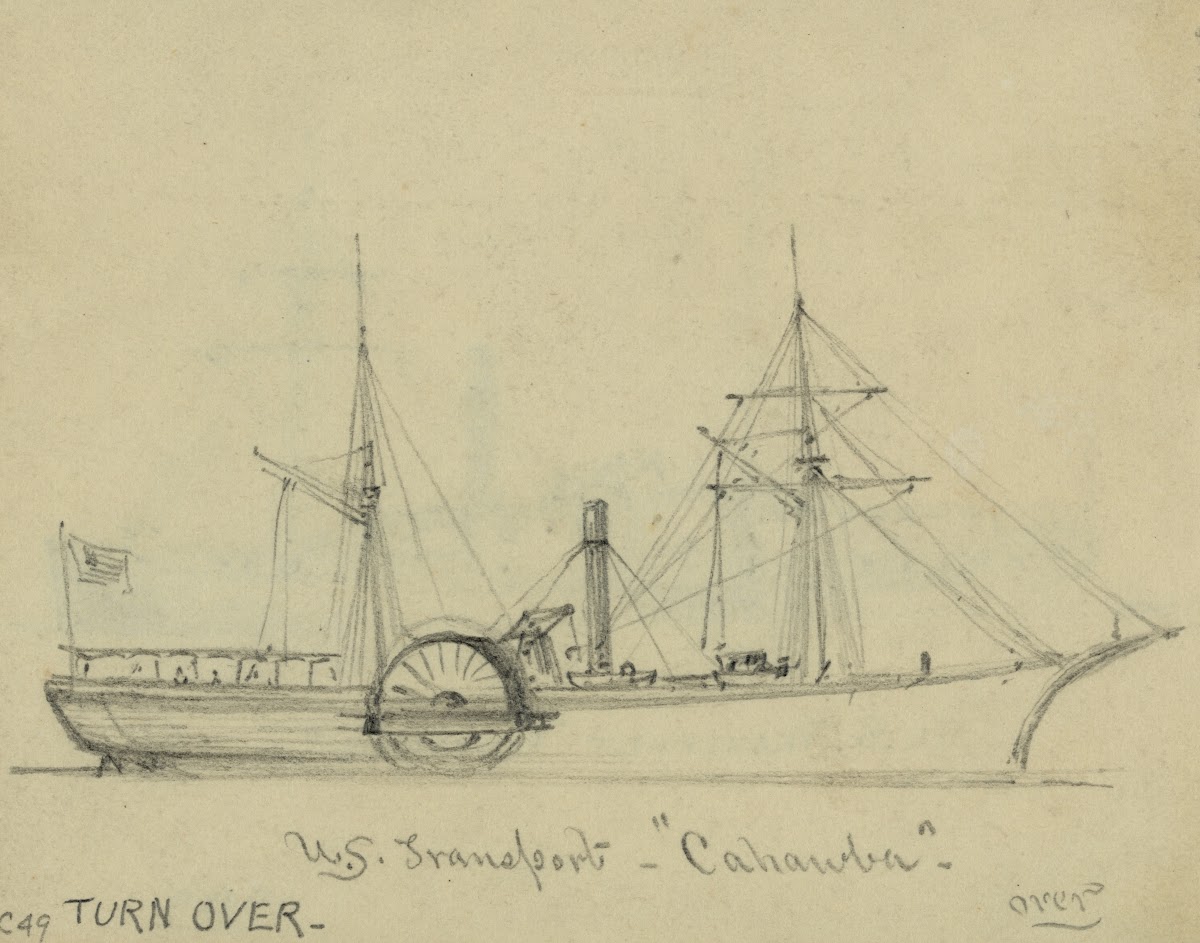 US Transport Cahawba 1860 1865