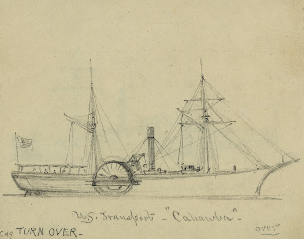 US Transport Cahawba 1860 1865