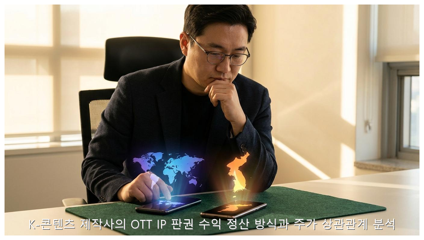 K-콘텐츠 제작사의 OTT IP 판권 수익 정산 방식과 주가 상관관계 분석 핵심 안내 및 분석 인포그래픽 (5)