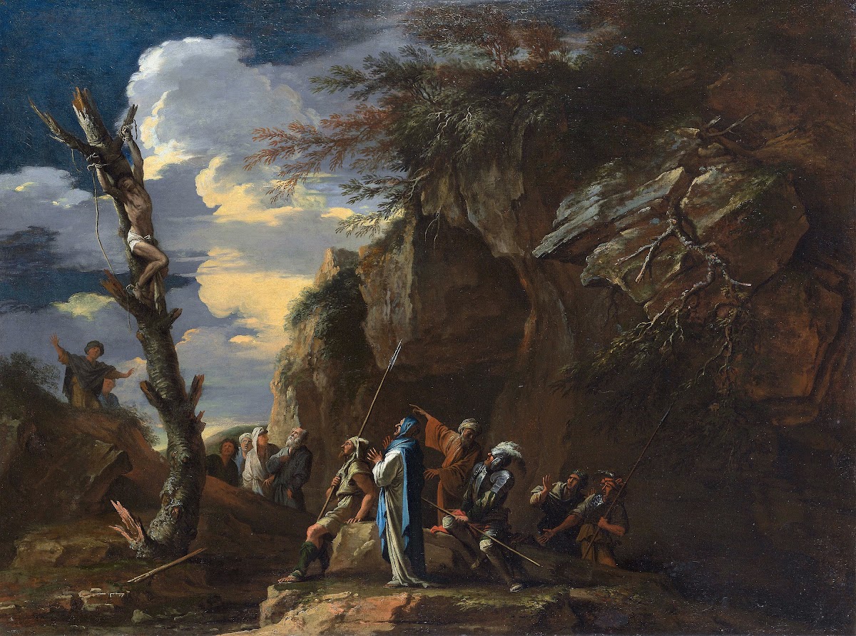 Polycrates Crucifixion c 1664