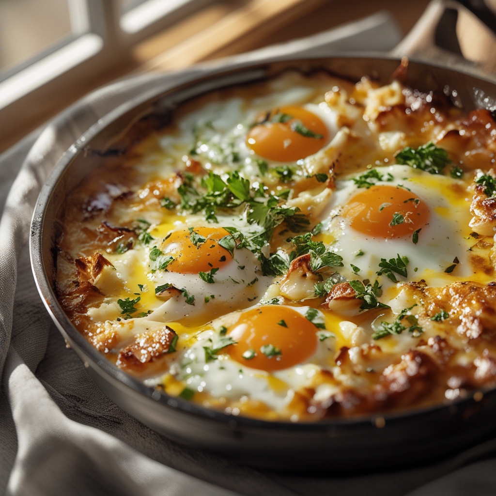 Baked Feta Eggs: Easy & Delicious Breakfast Anytime