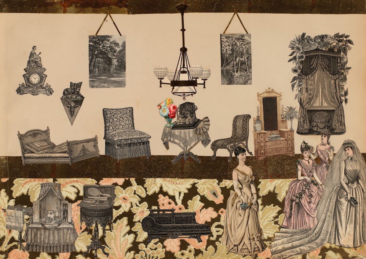 Victorian Collage 1880 1890