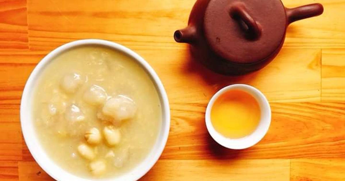 Chè đậu xanh hôt nhãn