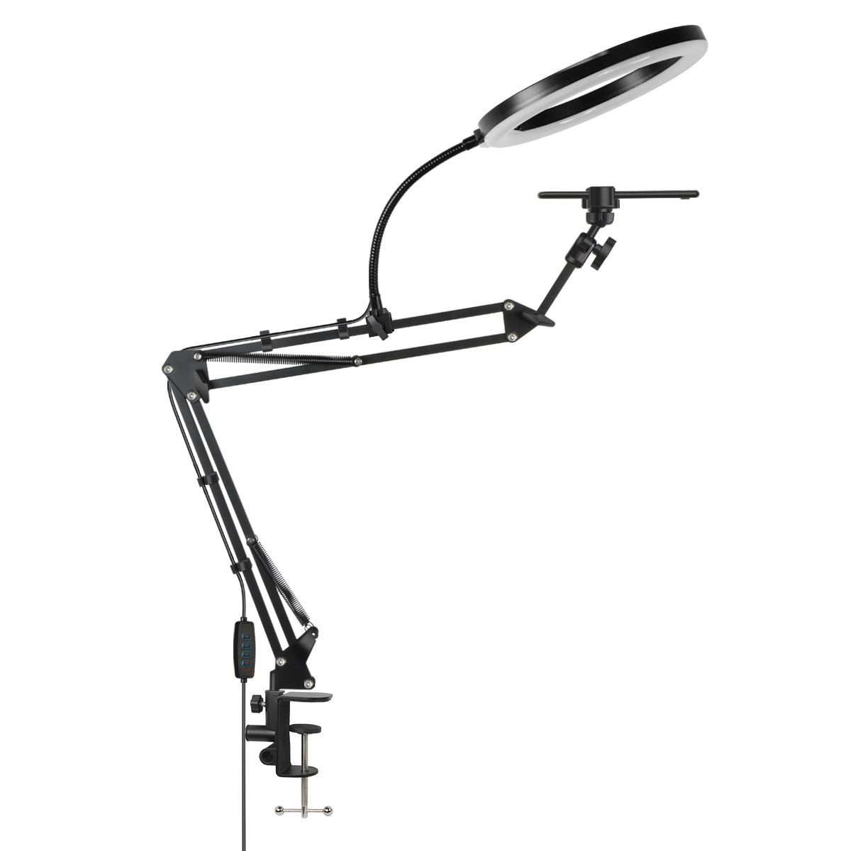 Selfie tripod with gimbal and face tracking