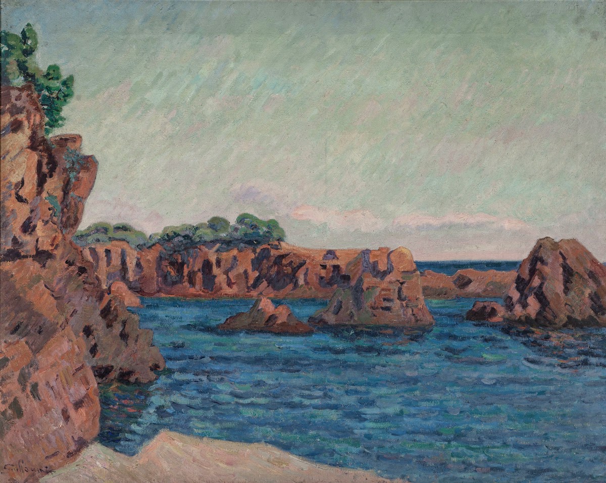 Rochers à Agay 1895