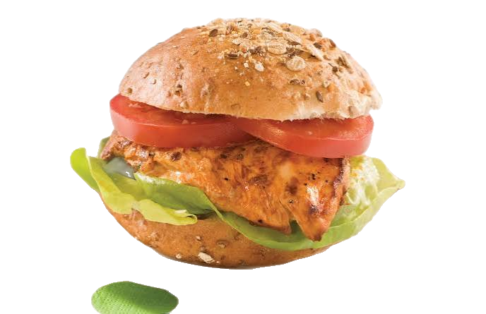 Peri peri tikka burger