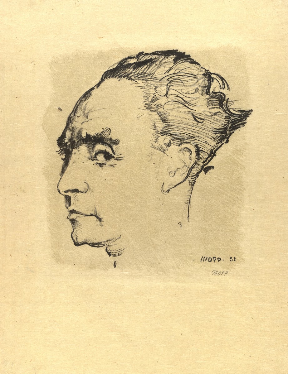 Porträt Ernst Deutsch 1932