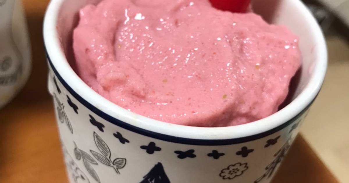 Smoothie Sữa Dâu cho người Tiểu Đường