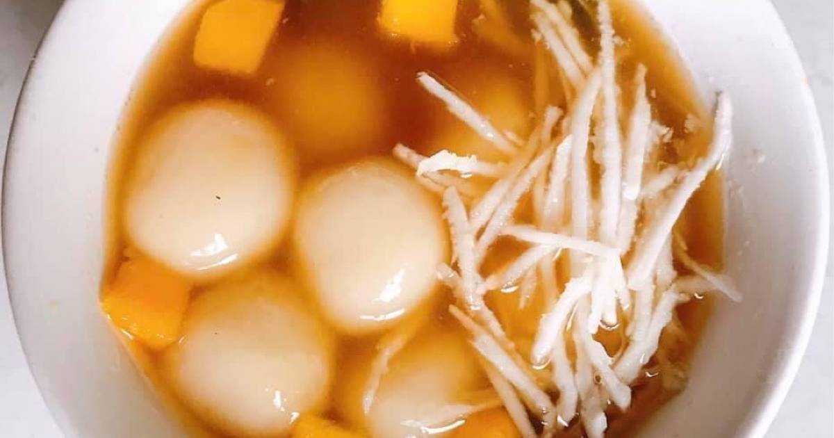 Bánh trôi nhân xoài