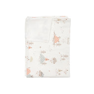 Children's plaid Twins muslin 110x75 double Forest