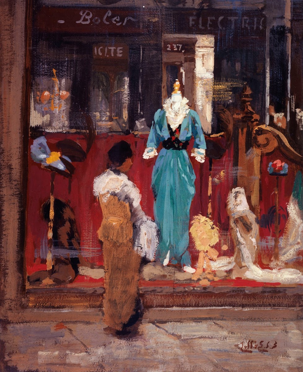 Devanture dune boutique de mode 1910