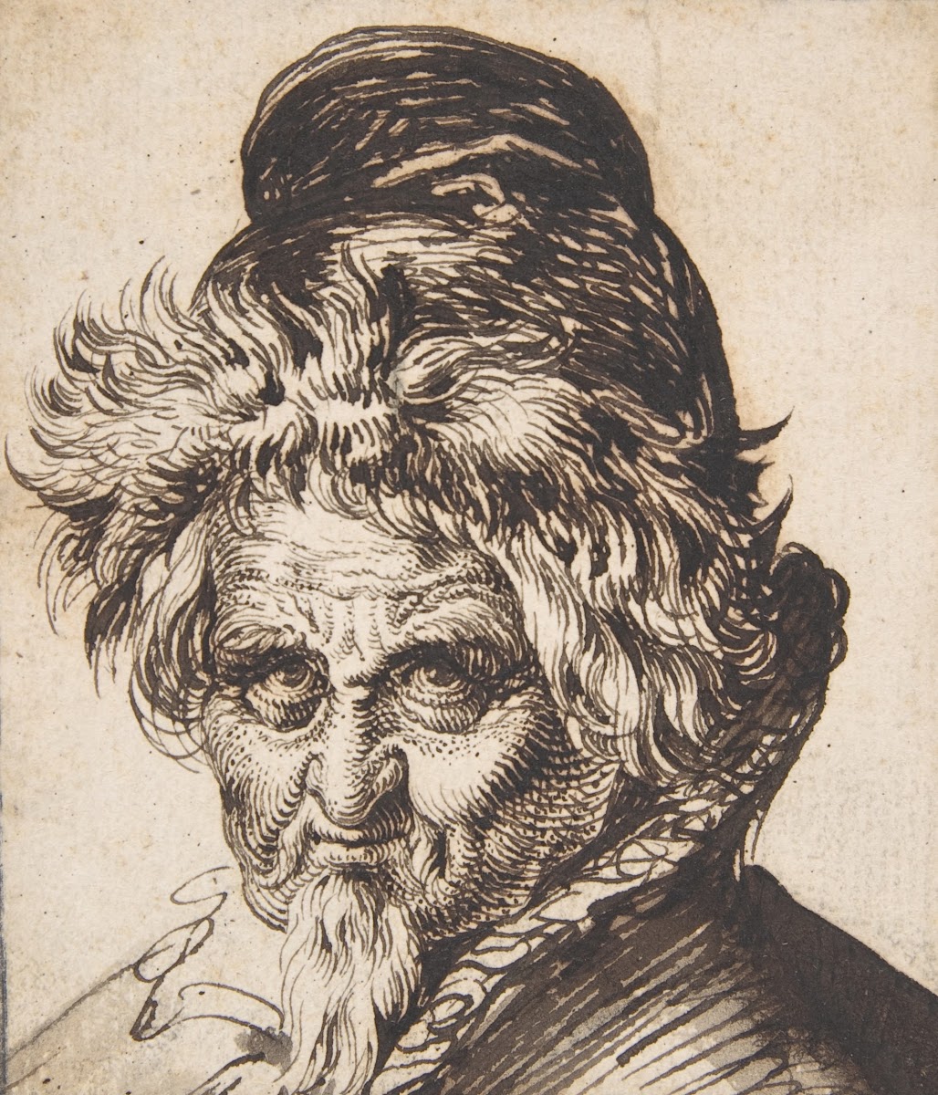 Head of a Bearded Man Wearing a Cap 16th century