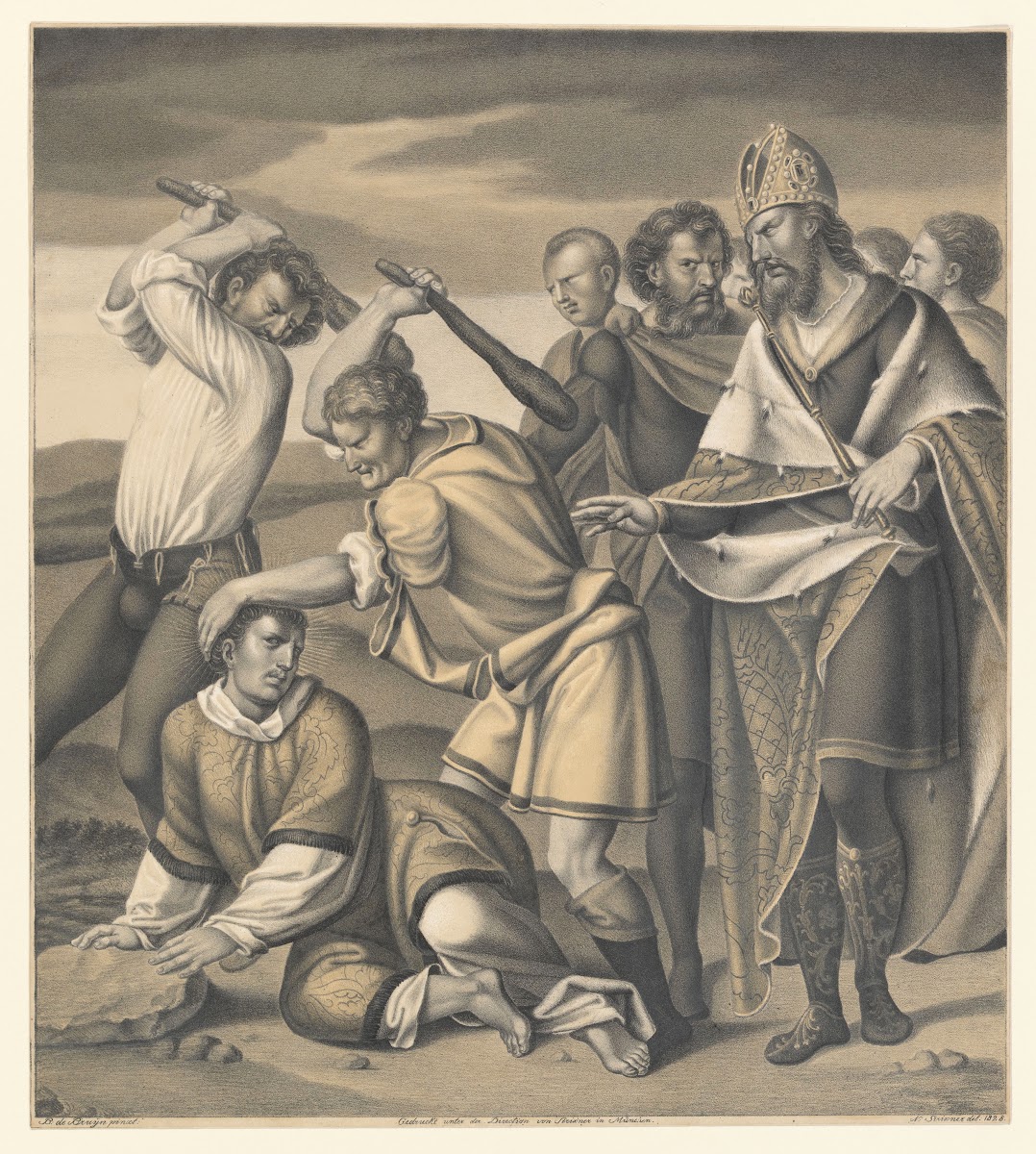 Martyrdom of Saint Ewal 1823