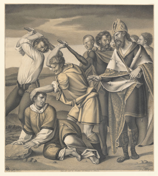 Martyrdom of Saint Ewal 1823