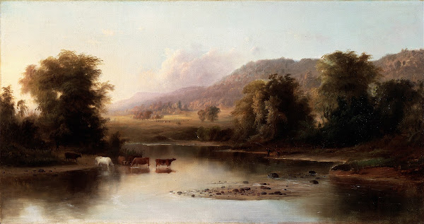View of the St Annes River 1870