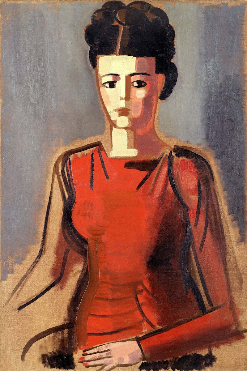 Portrait of the Artist Irène Hamerlinck 1946