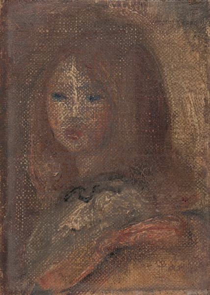 Tête de fillette 1917