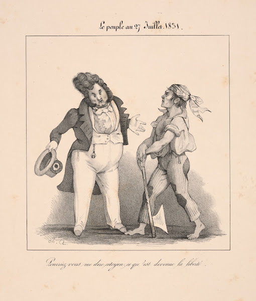 Le peuple au 27 juillet 1831 The people on July 27 1831 19th century