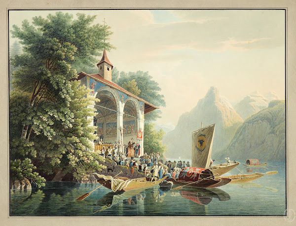 La Chapelle de Guillaume Tell sur le Lac des Quatre Cantons 1915 1945