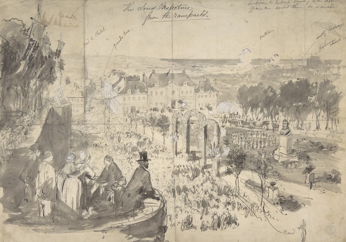 The Visit of Napoléon III to Boulogne sur Mer 19th century