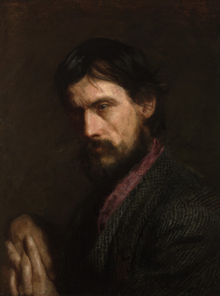 The Veteran Portrait of George Reynolds Probably1885