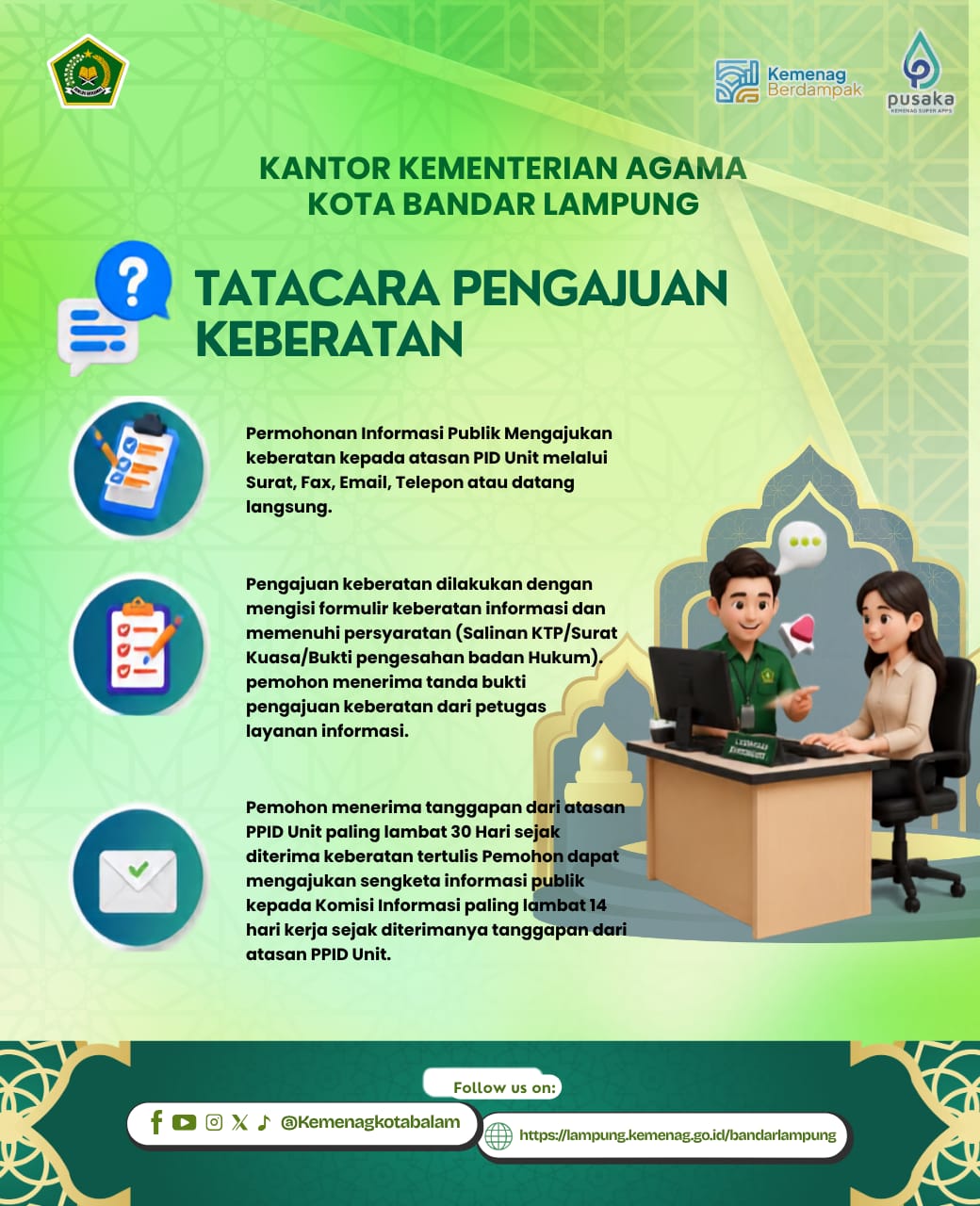 Tata Cara Pengajuan Keberatan PPID