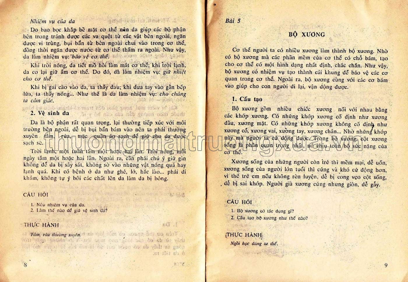 Tìm hiểu tự nhiên và xã hội 4 (1992) - Trang 5
