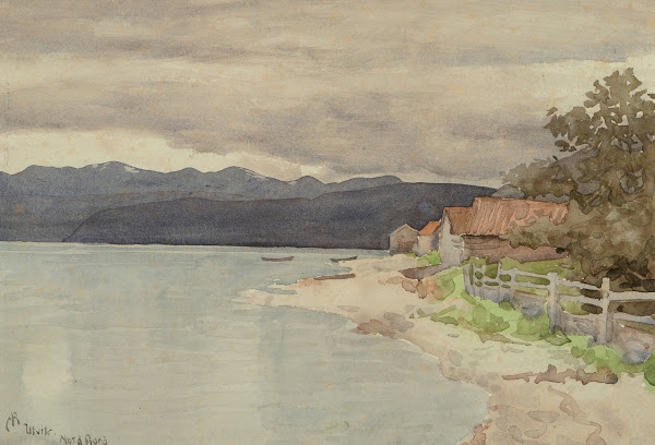 Utvik Not a Fjord Norwegian Trip circa 1890