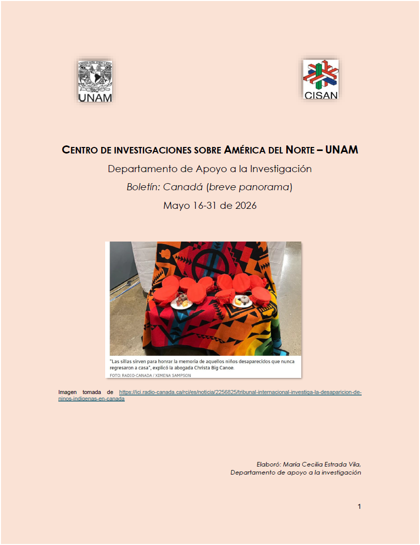 Portada del boletín