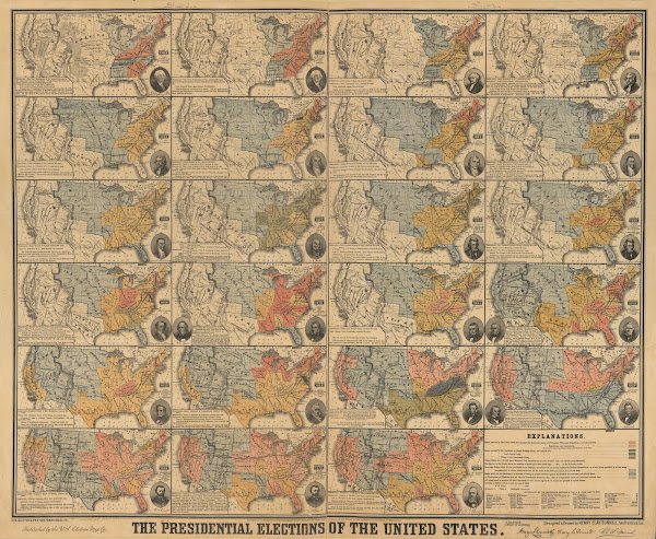 The presidential elections of the United States 1877