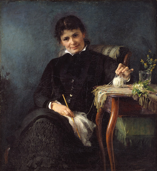 Madam Anna Seekamp the Artists Sister 1881   1882