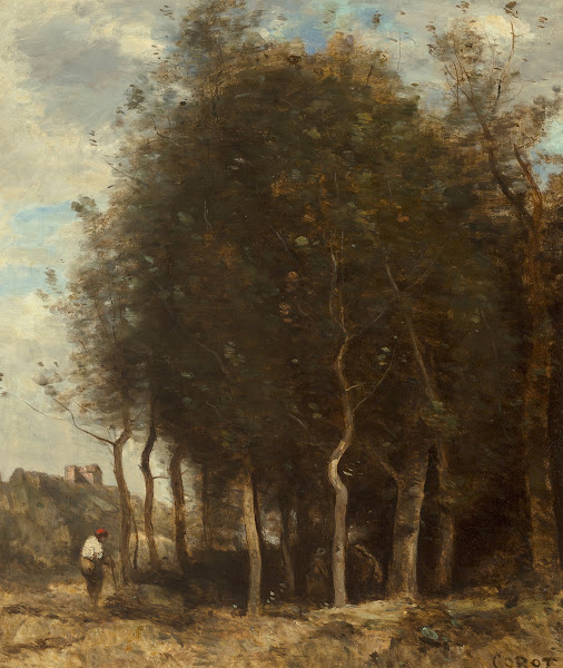 Lisière de bois circa 1845 1855