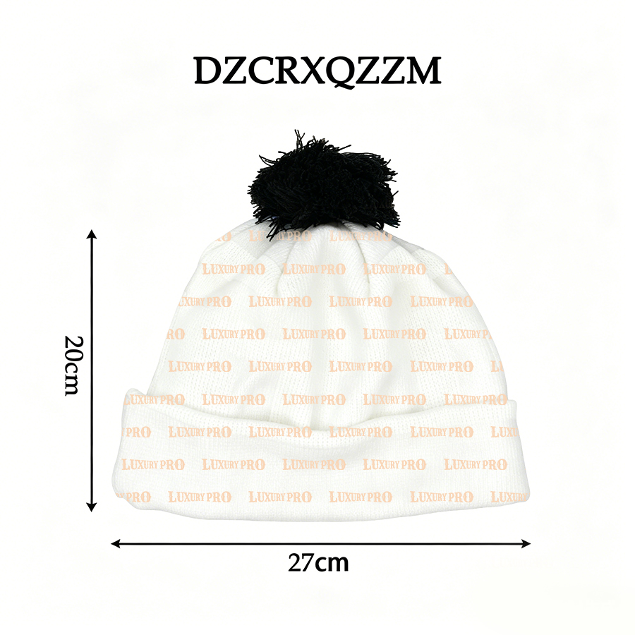 DZ adult hydrangea knitted hat