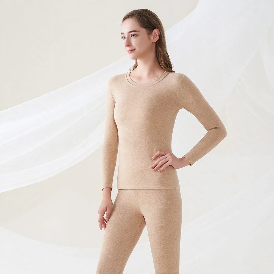 Thermal Set of Wool and Silk for Couples